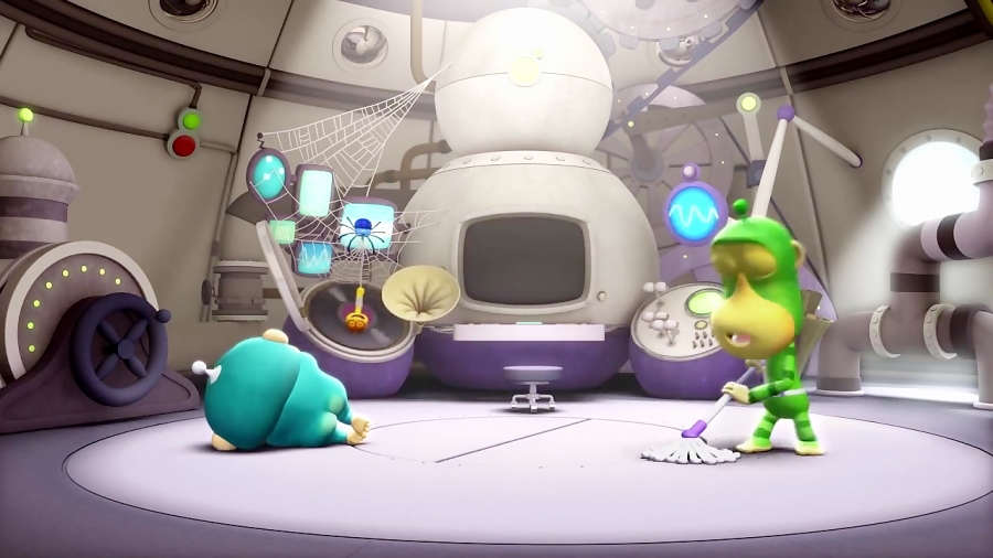 انیمیشن میمون های بیگانه Alien Monkes - قسمت 38